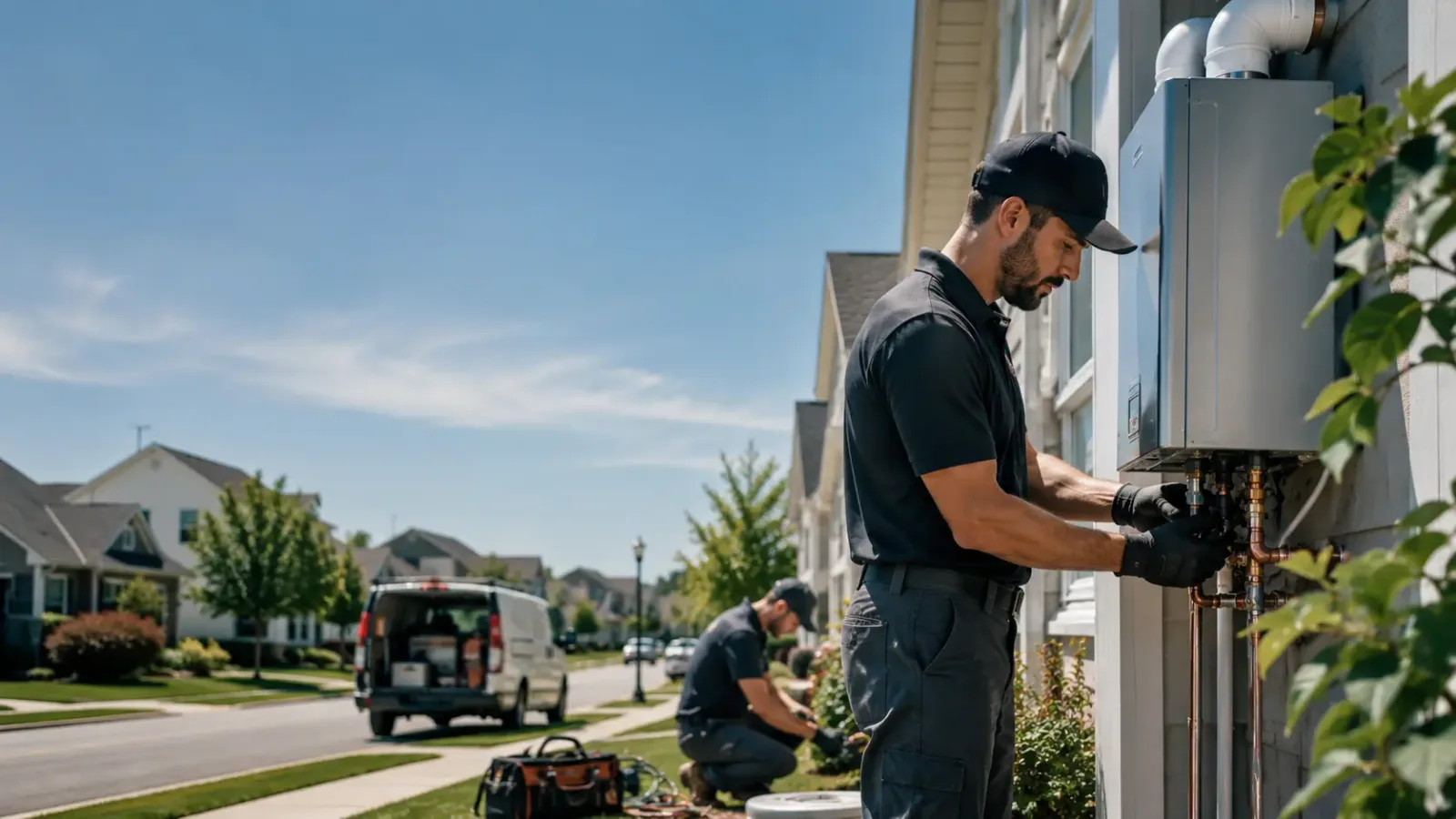 Tankless Water Heater Installation in Flag Pond, TN
